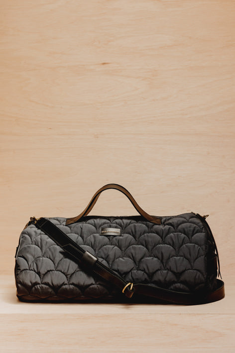 Quilted duffle